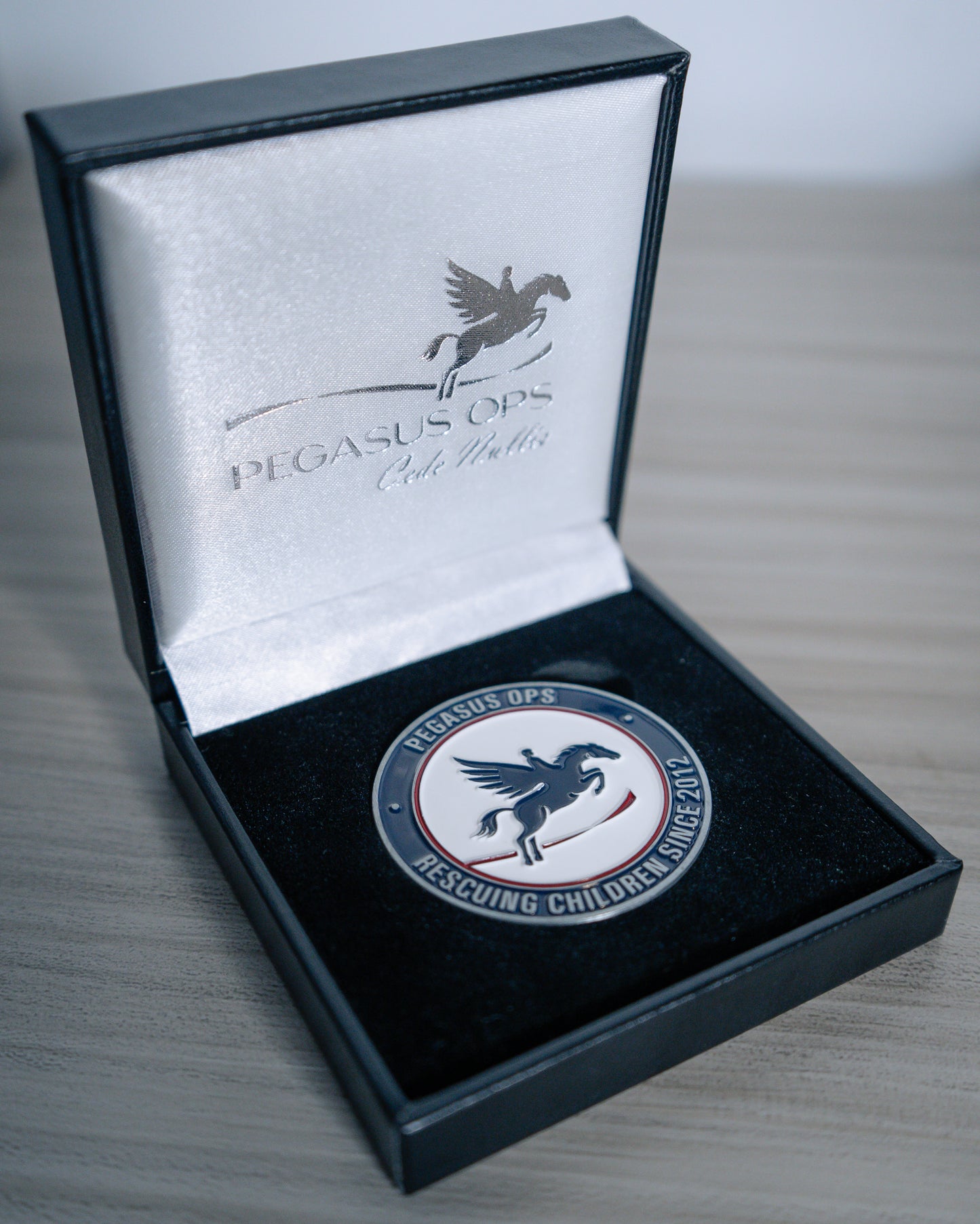 "No Child Left Behind" Challenge Coin (Without Presentation Box)
