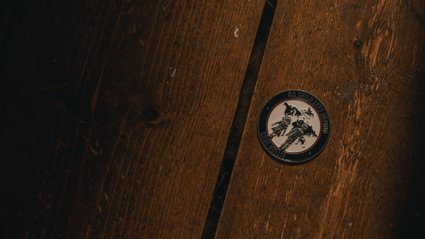 "No Child Left Behind" Challenge Coin (Without Presentation Box)
