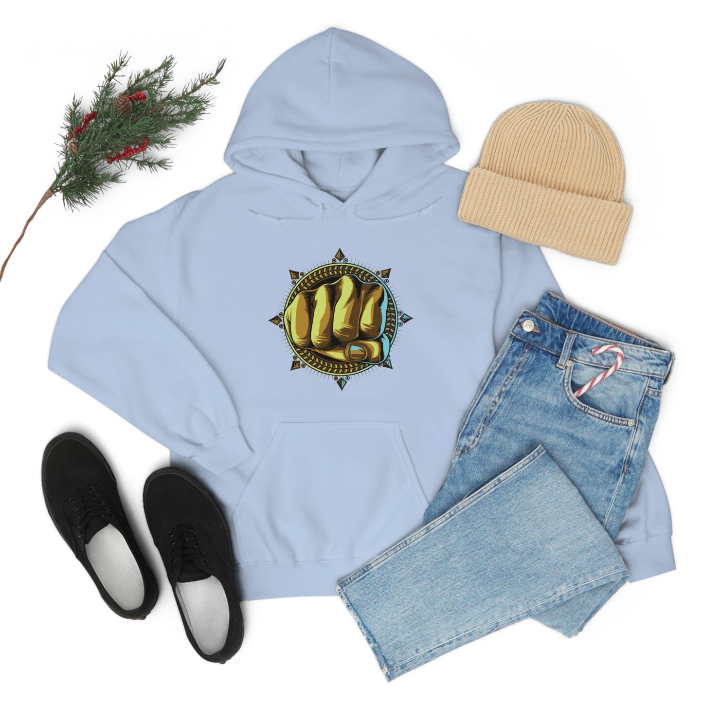 Golden Fist Unisex Heavy Blend™ Hooded Sweatshirt