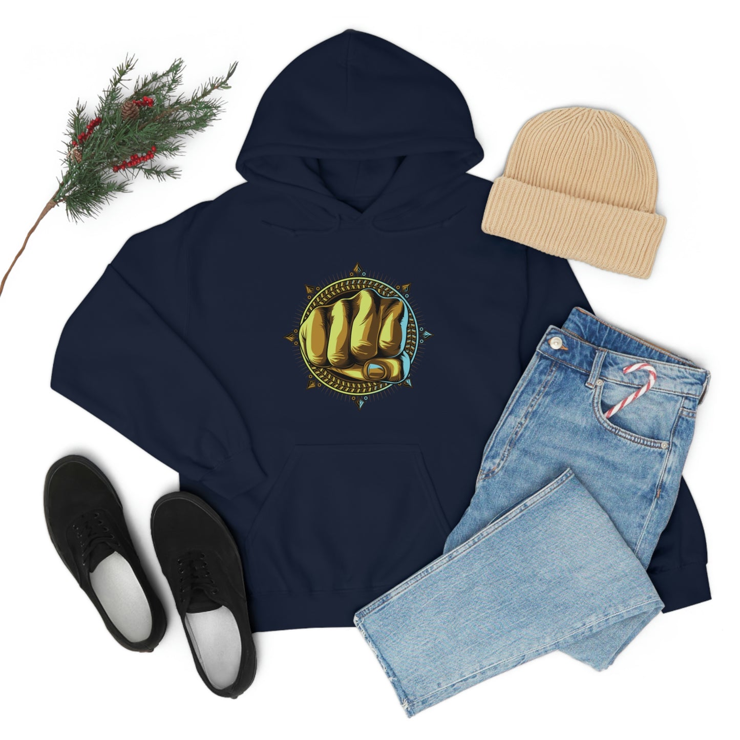 Golden Fist Unisex Heavy Blend™ Hooded Sweatshirt