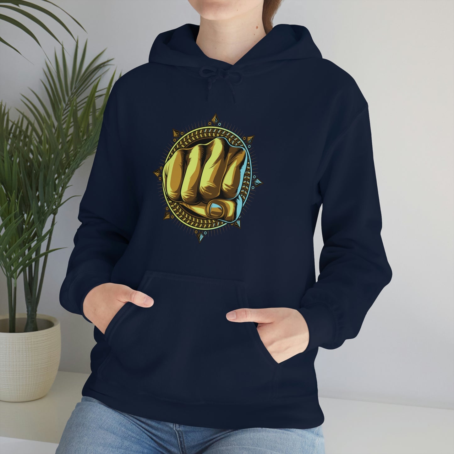 Golden Fist Unisex Heavy Blend™ Hooded Sweatshirt