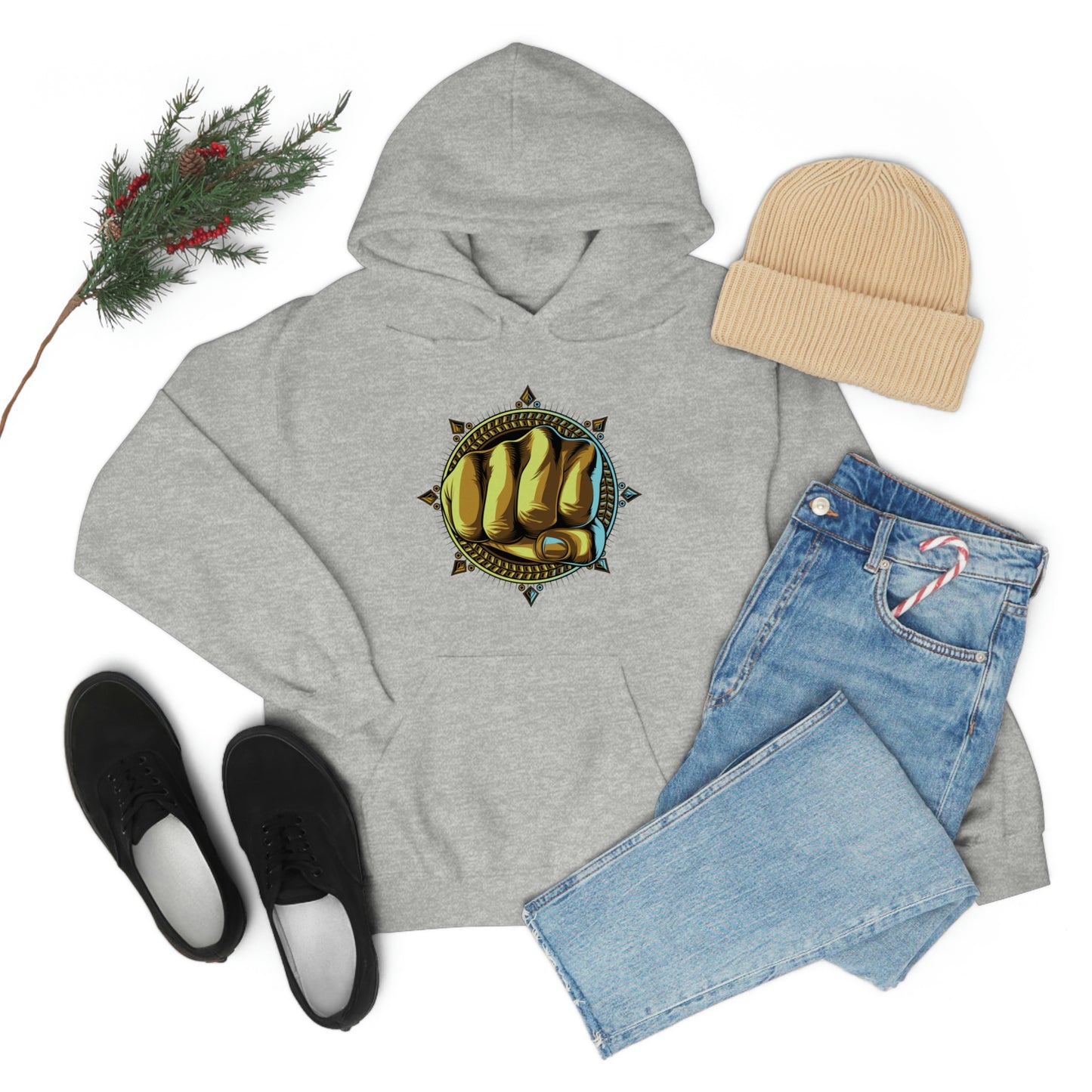 Golden Fist Unisex Heavy Blend™ Hooded Sweatshirt