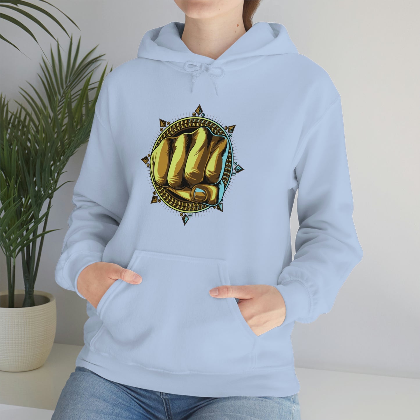 Golden Fist Unisex Heavy Blend™ Hooded Sweatshirt