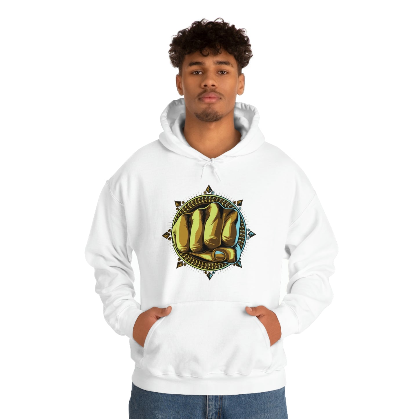Golden Fist Unisex Heavy Blend™ Hooded Sweatshirt