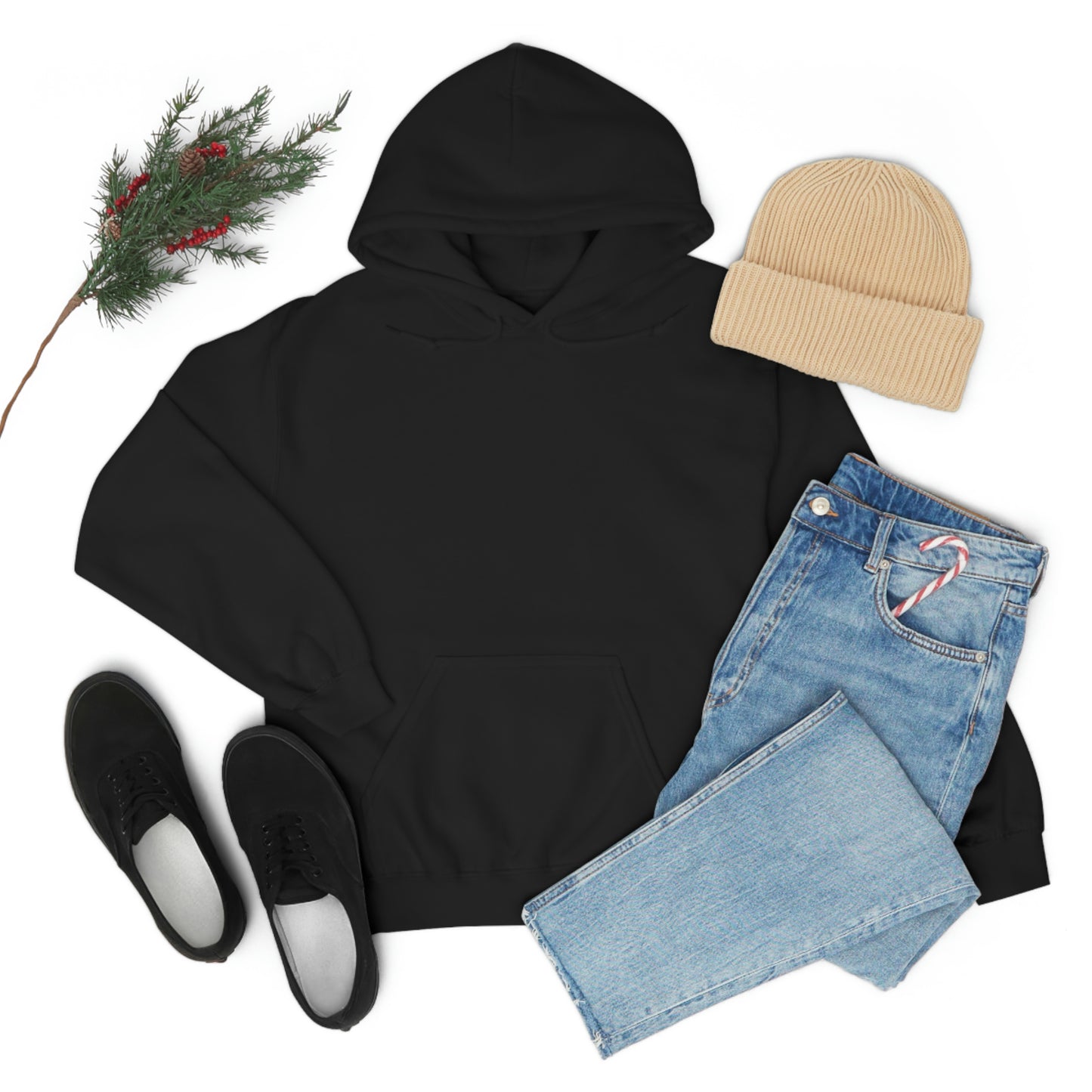 No Pain No Gain Dark Unisex Heavy Blend™ Hooded Sweatshirt