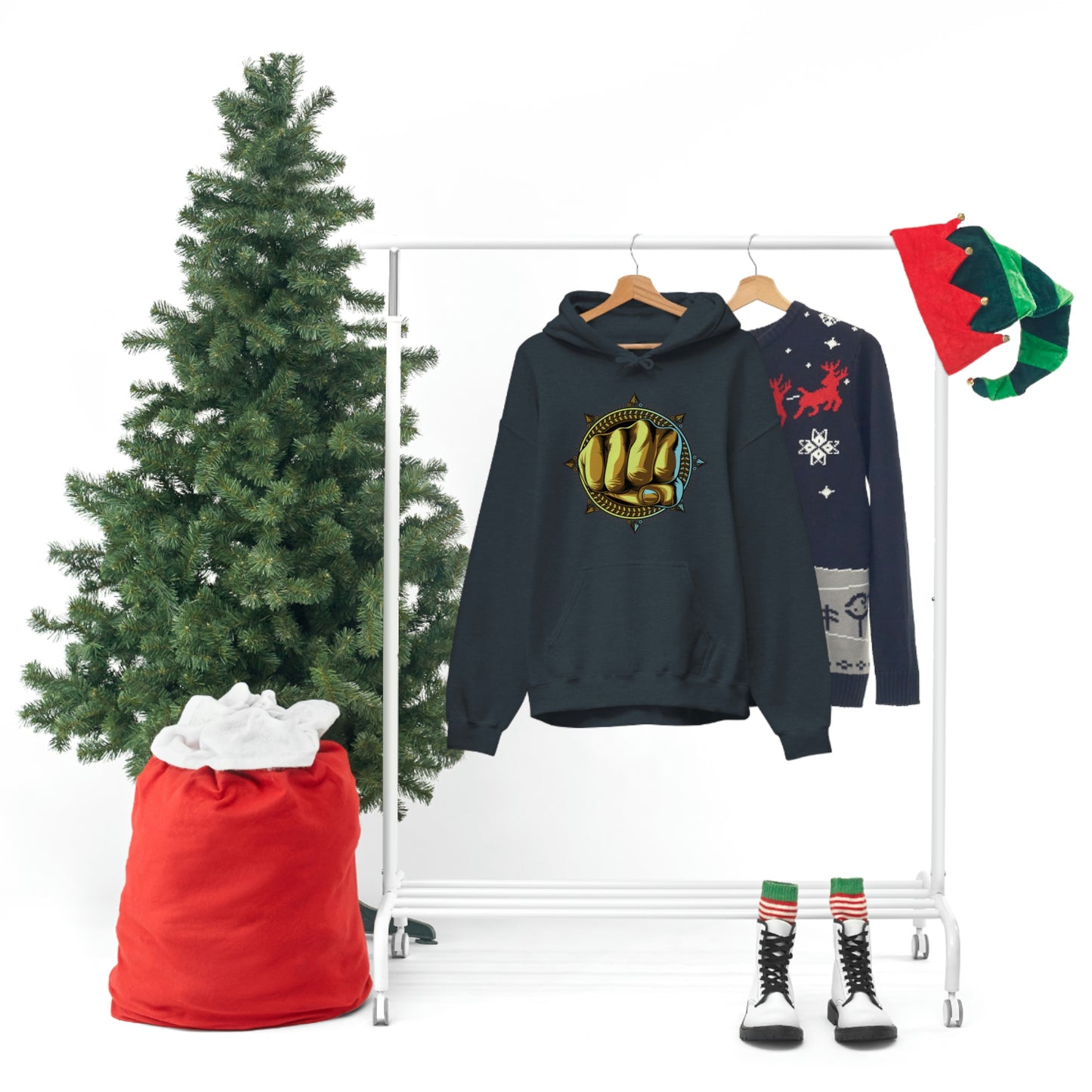 Golden Fist Unisex Heavy Blend™ Hooded Sweatshirt