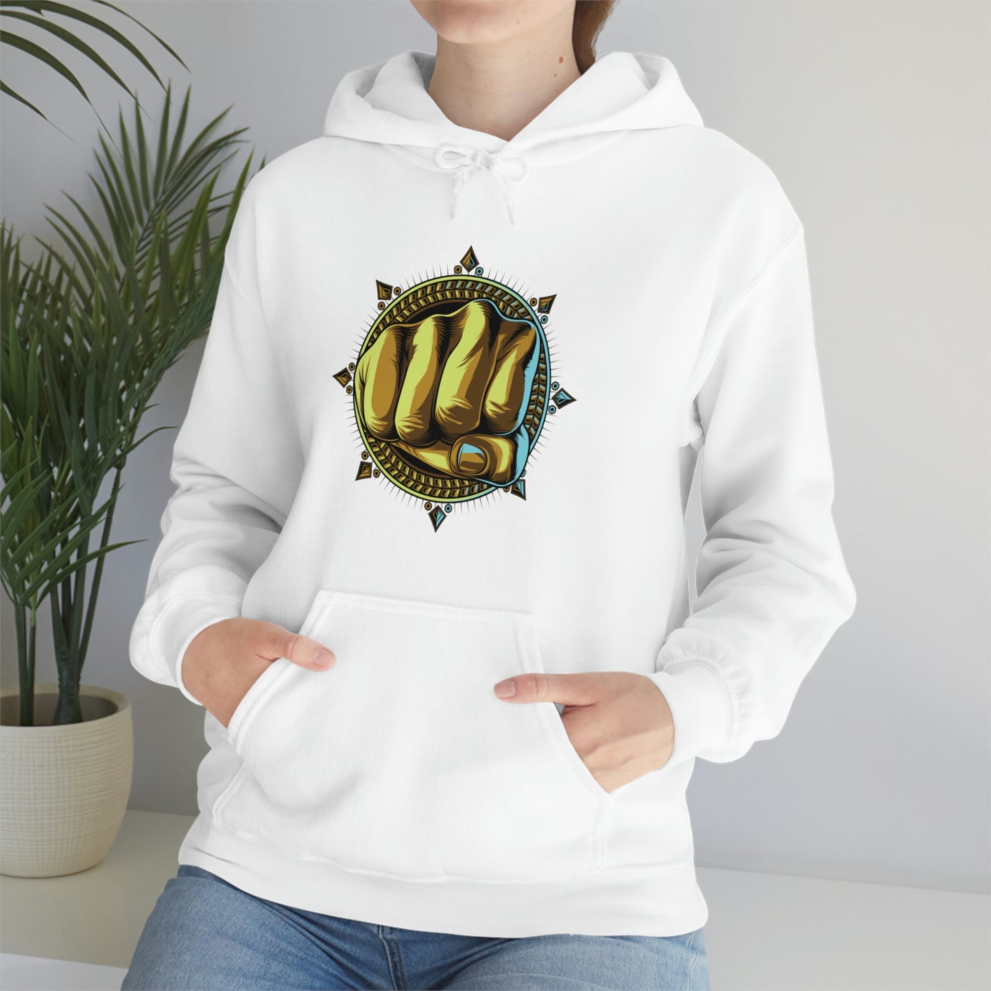Golden Fist Unisex Heavy Blend™ Hooded Sweatshirt