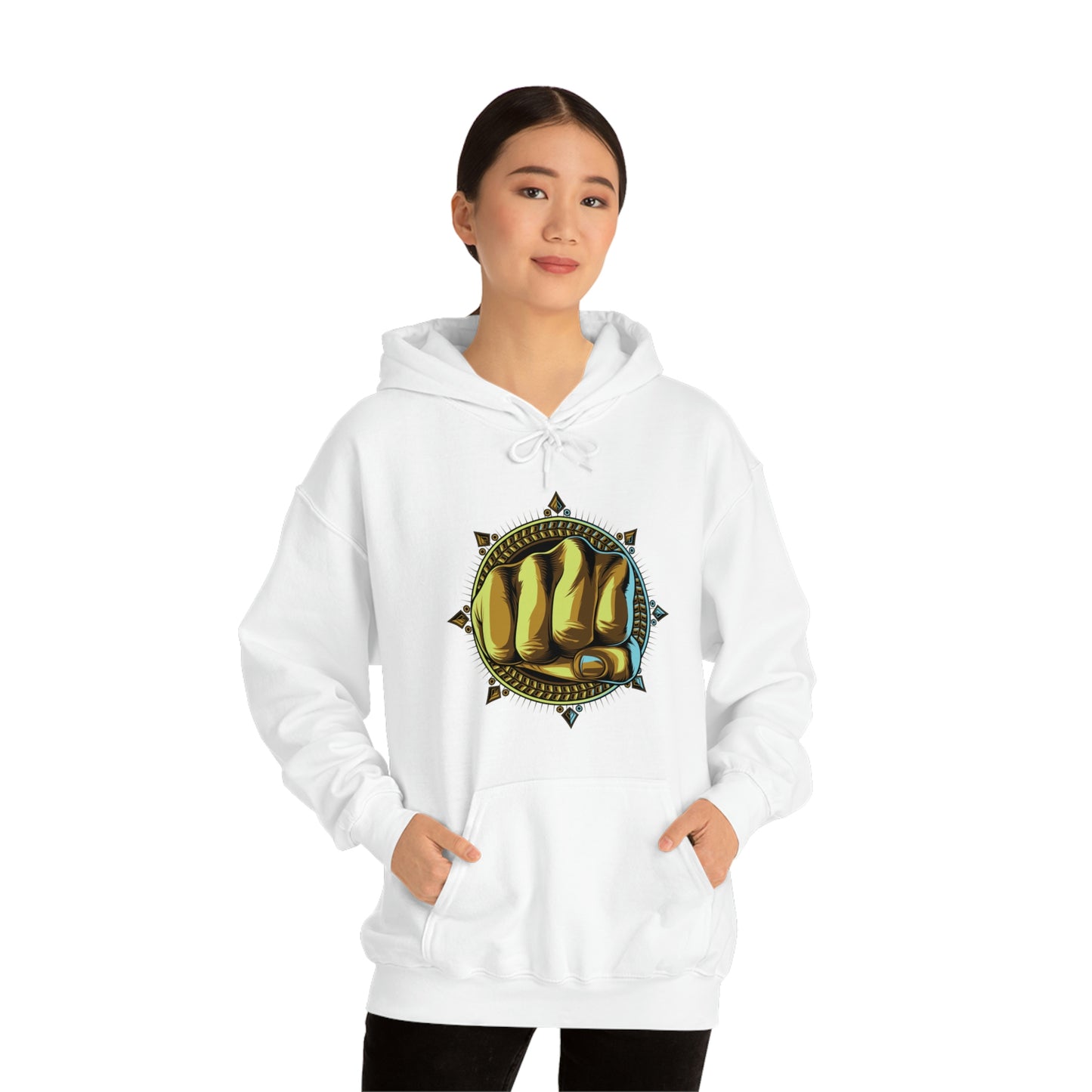 Golden Fist Unisex Heavy Blend™ Hooded Sweatshirt