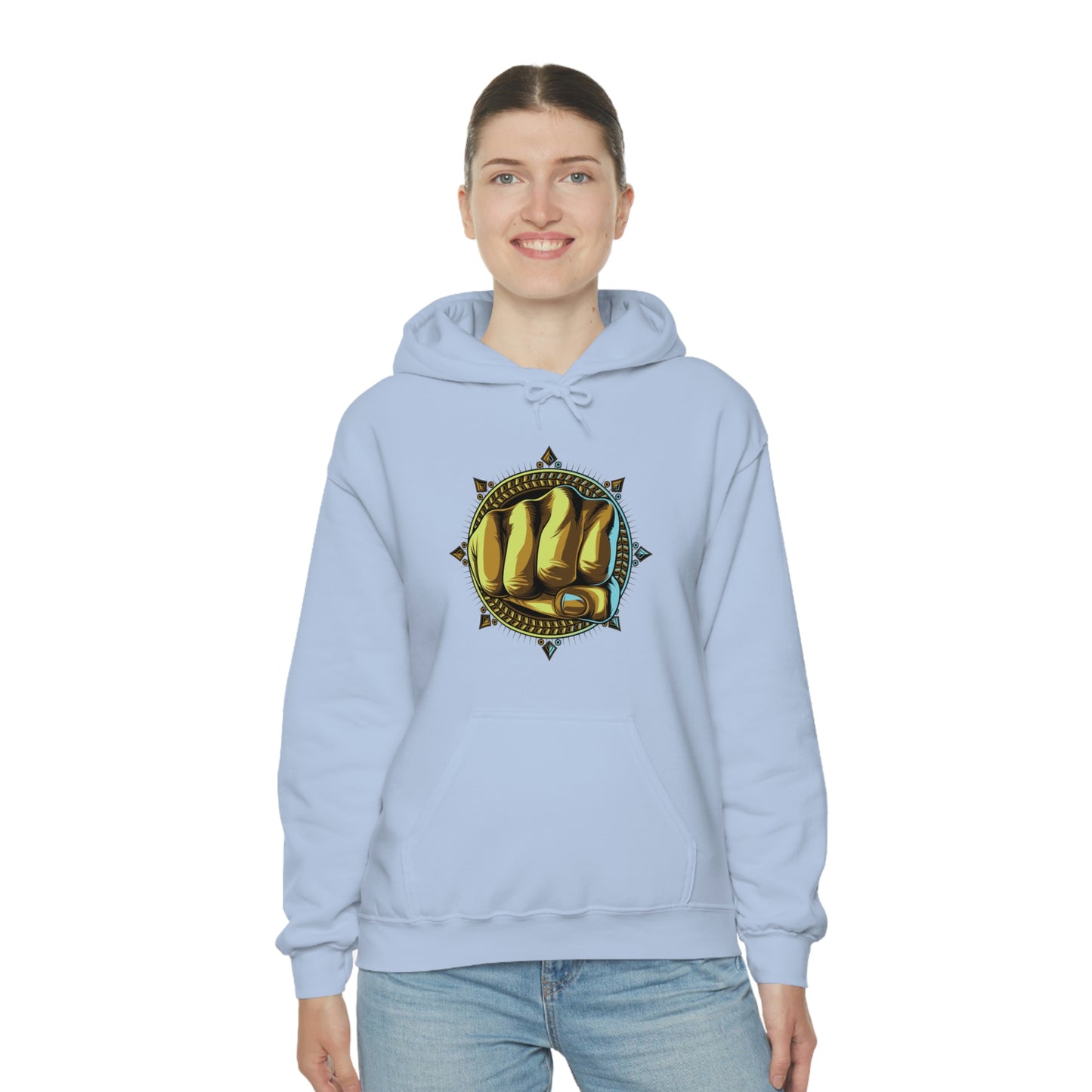Golden Fist Unisex Heavy Blend™ Hooded Sweatshirt