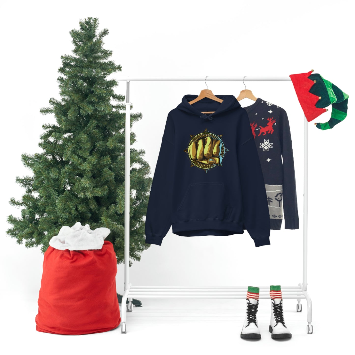 Golden Fist Unisex Heavy Blend™ Hooded Sweatshirt