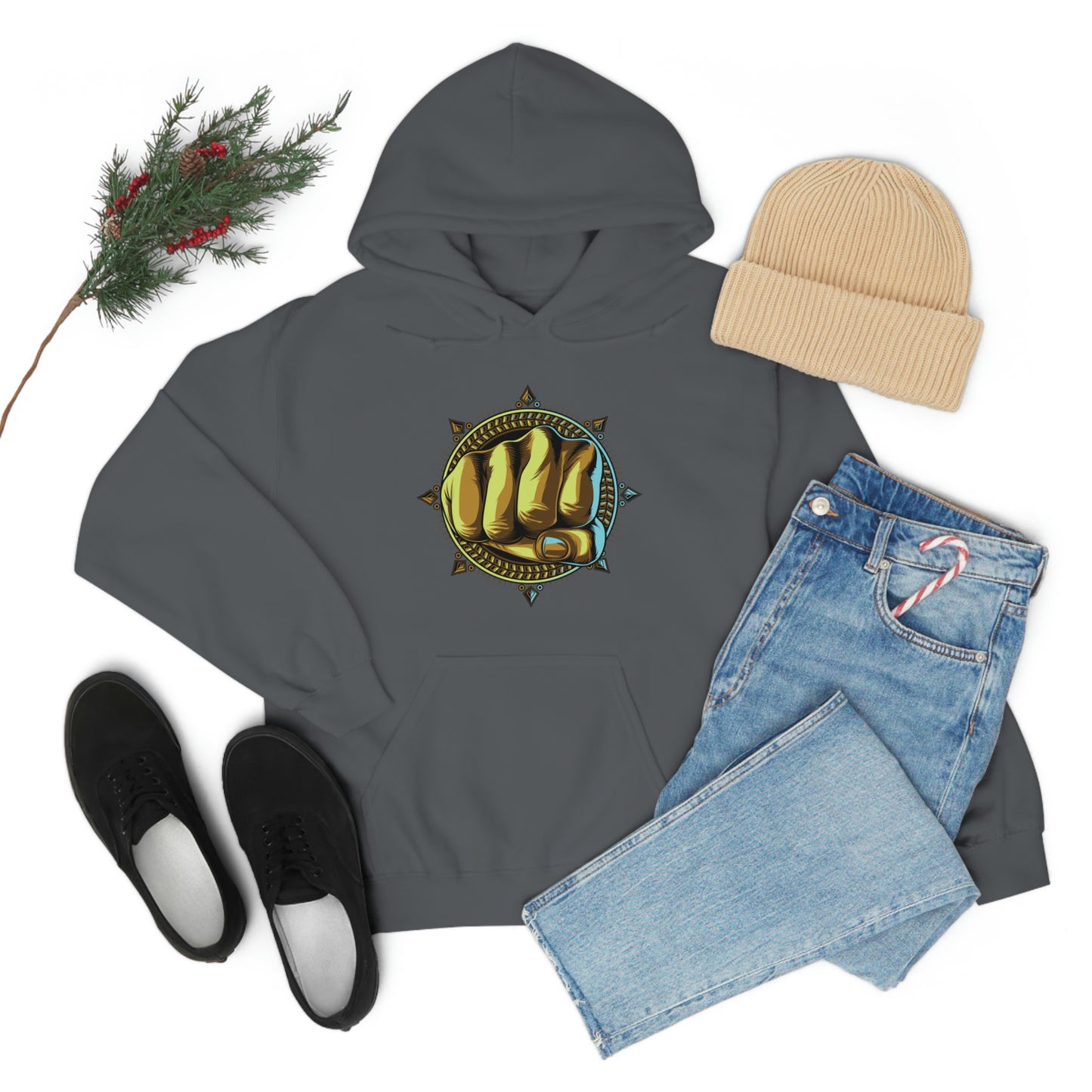 Golden Fist Unisex Heavy Blend™ Hooded Sweatshirt