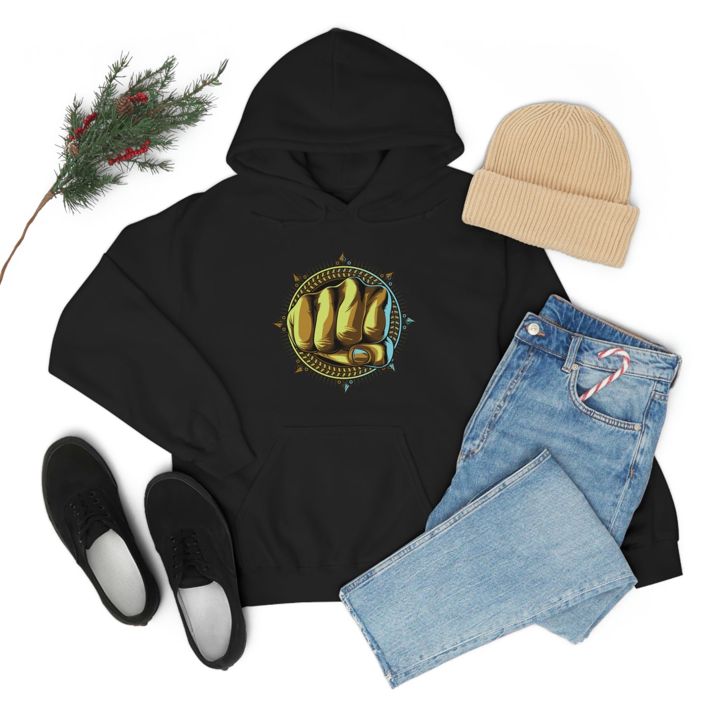 Golden Fist Unisex Heavy Blend™ Hooded Sweatshirt