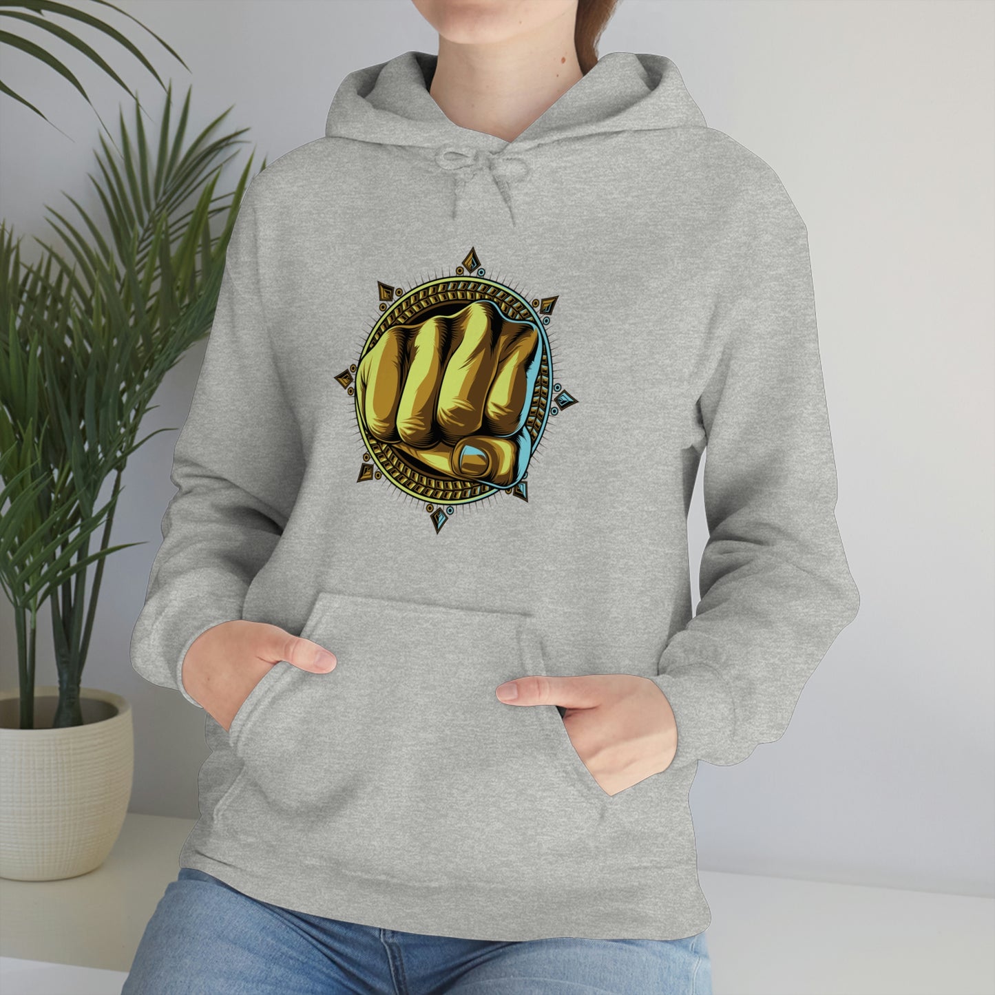Golden Fist Unisex Heavy Blend™ Hooded Sweatshirt