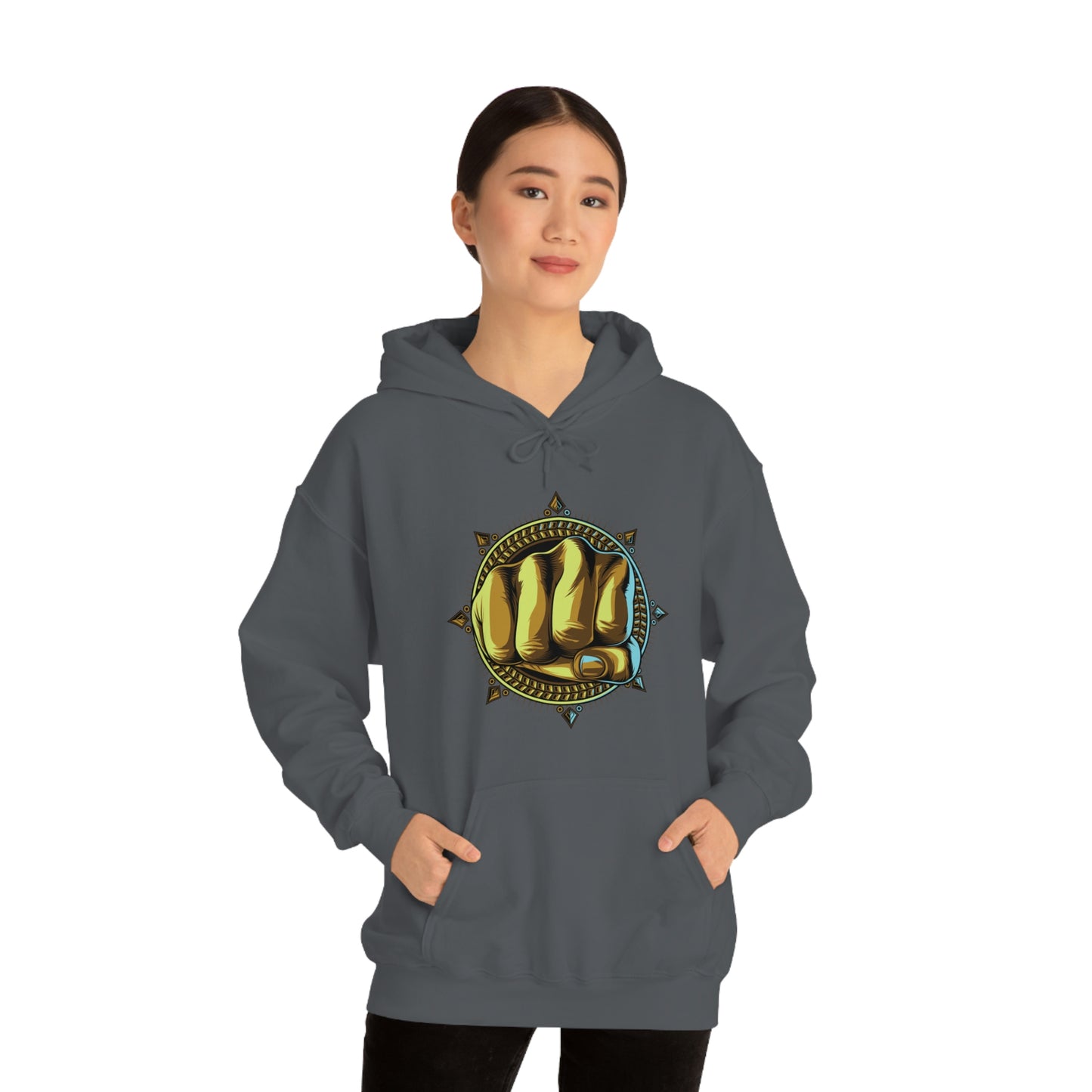 Golden Fist Unisex Heavy Blend™ Hooded Sweatshirt