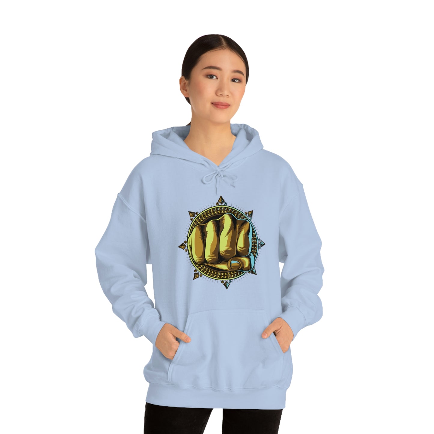 Golden Fist Unisex Heavy Blend™ Hooded Sweatshirt
