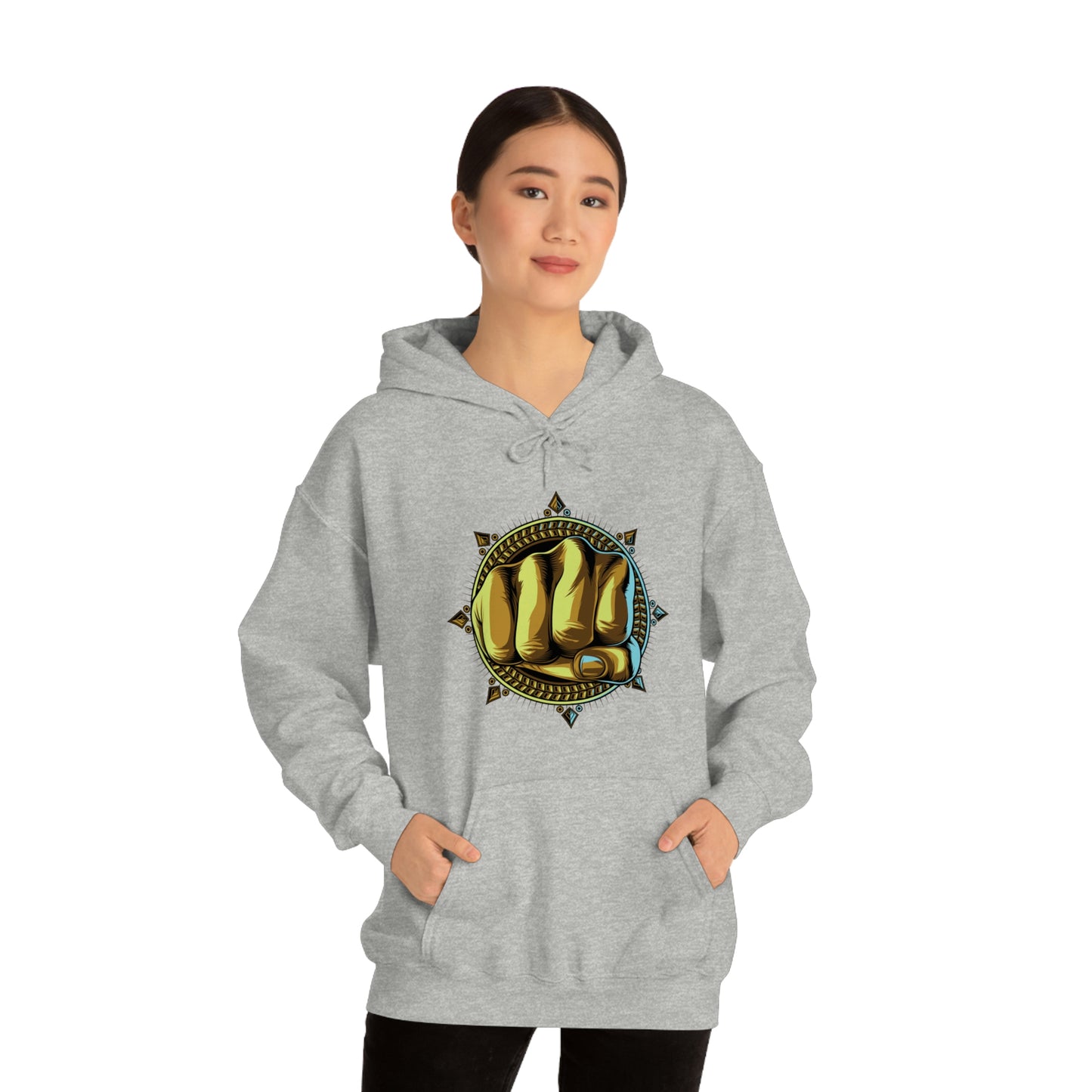 Golden Fist Unisex Heavy Blend™ Hooded Sweatshirt