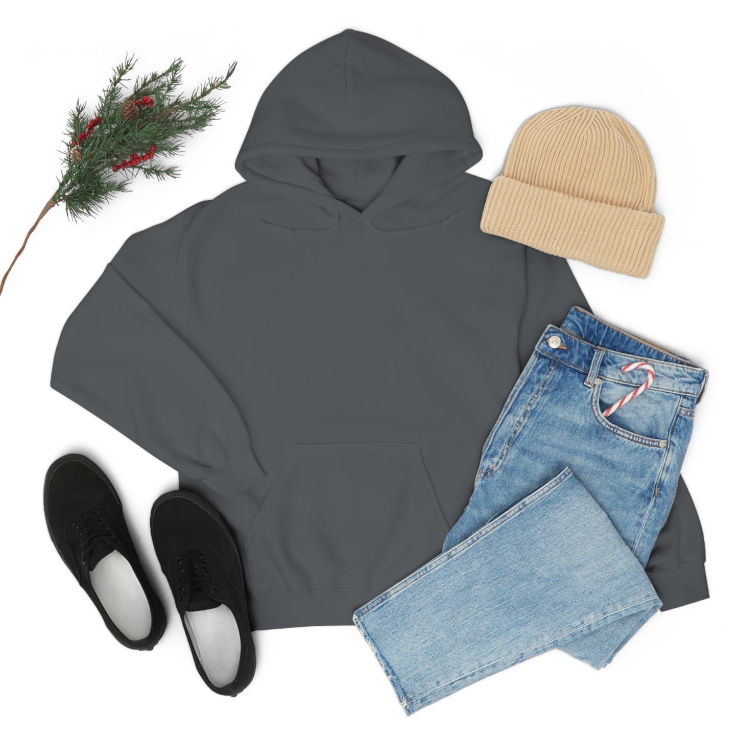 No Pain No Gain Dark Unisex Heavy Blend™ Hooded Sweatshirt