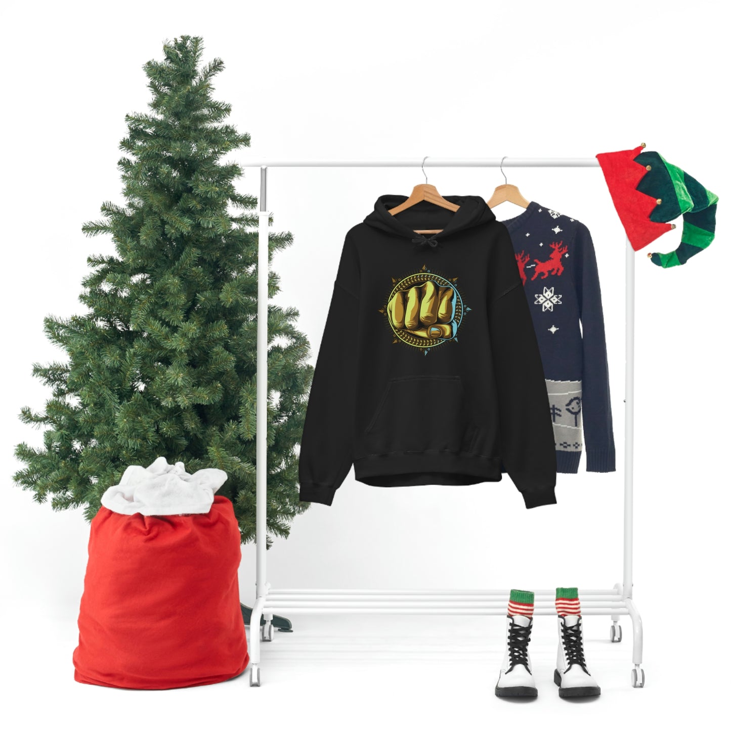 Golden Fist Unisex Heavy Blend™ Hooded Sweatshirt