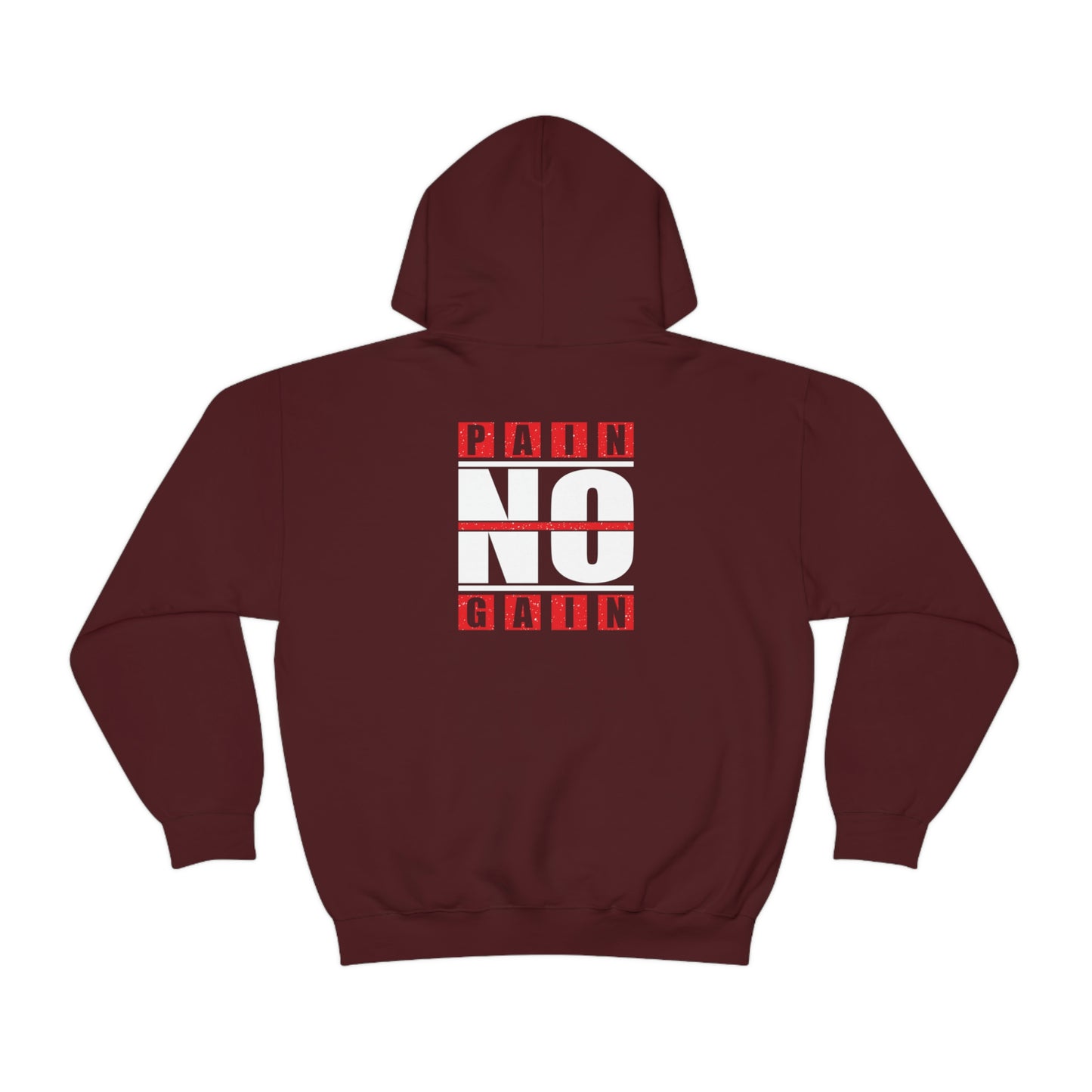 No Pain No Gain Dark Unisex Heavy Blend™ Hooded Sweatshirt