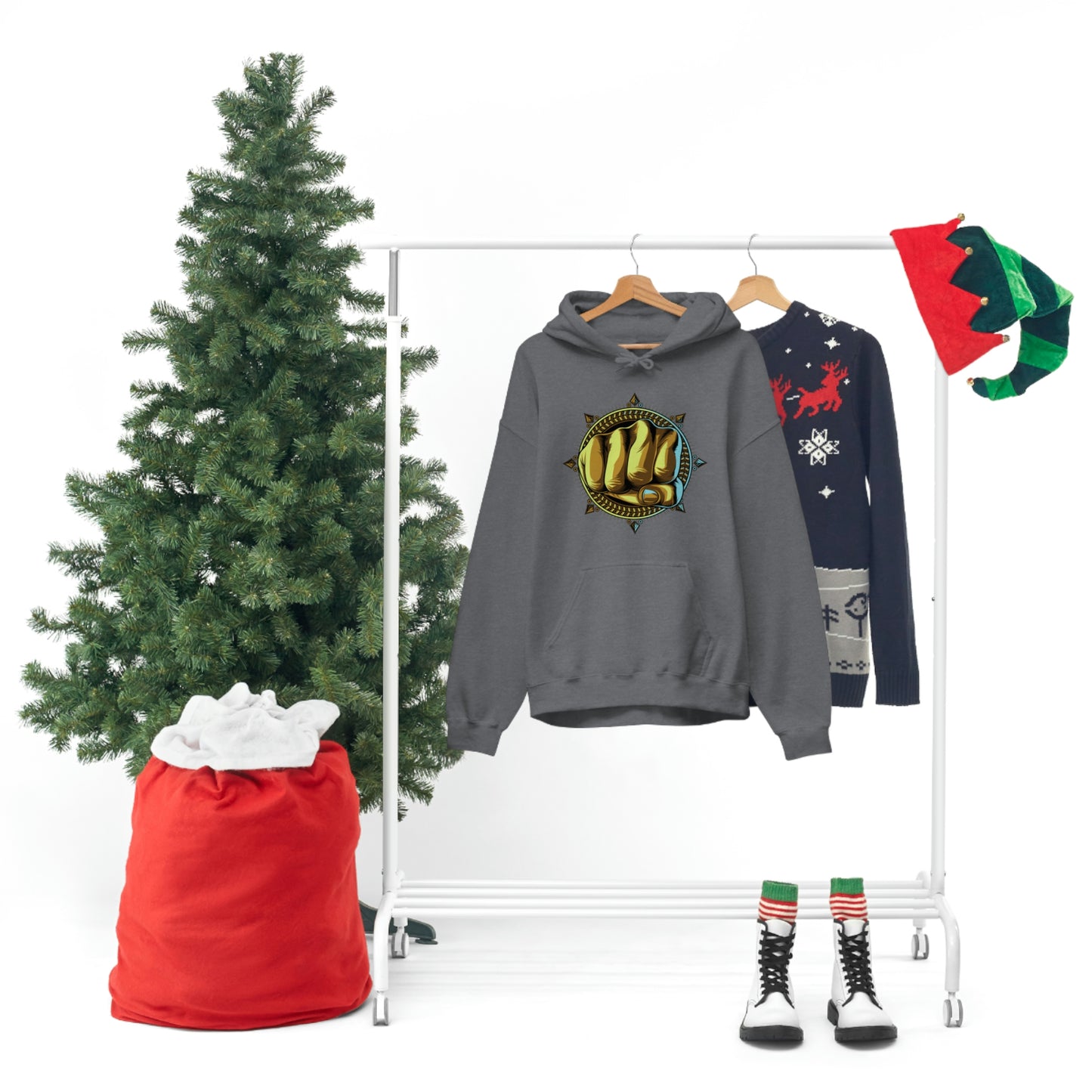 Golden Fist Unisex Heavy Blend™ Hooded Sweatshirt