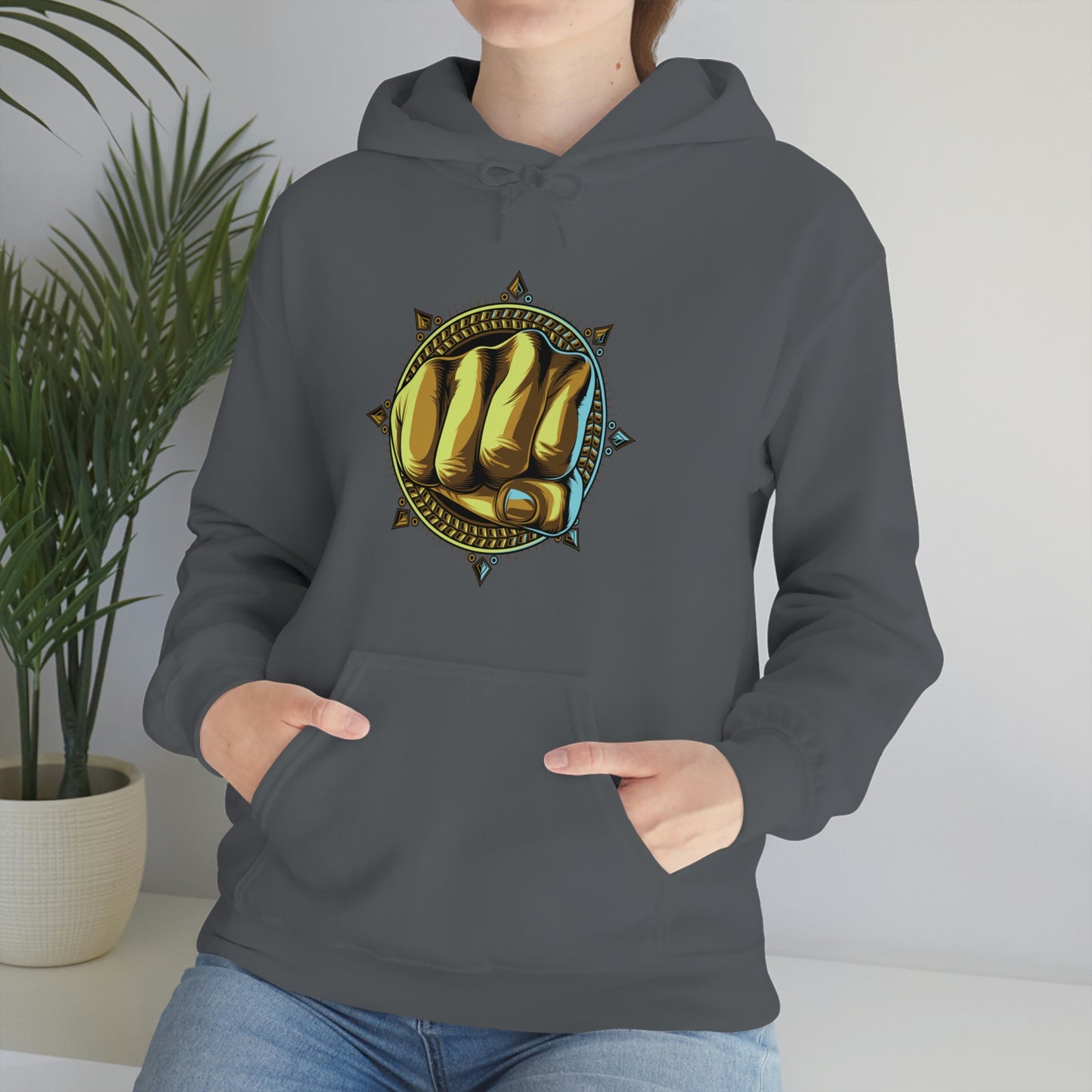 Golden Fist Unisex Heavy Blend™ Hooded Sweatshirt