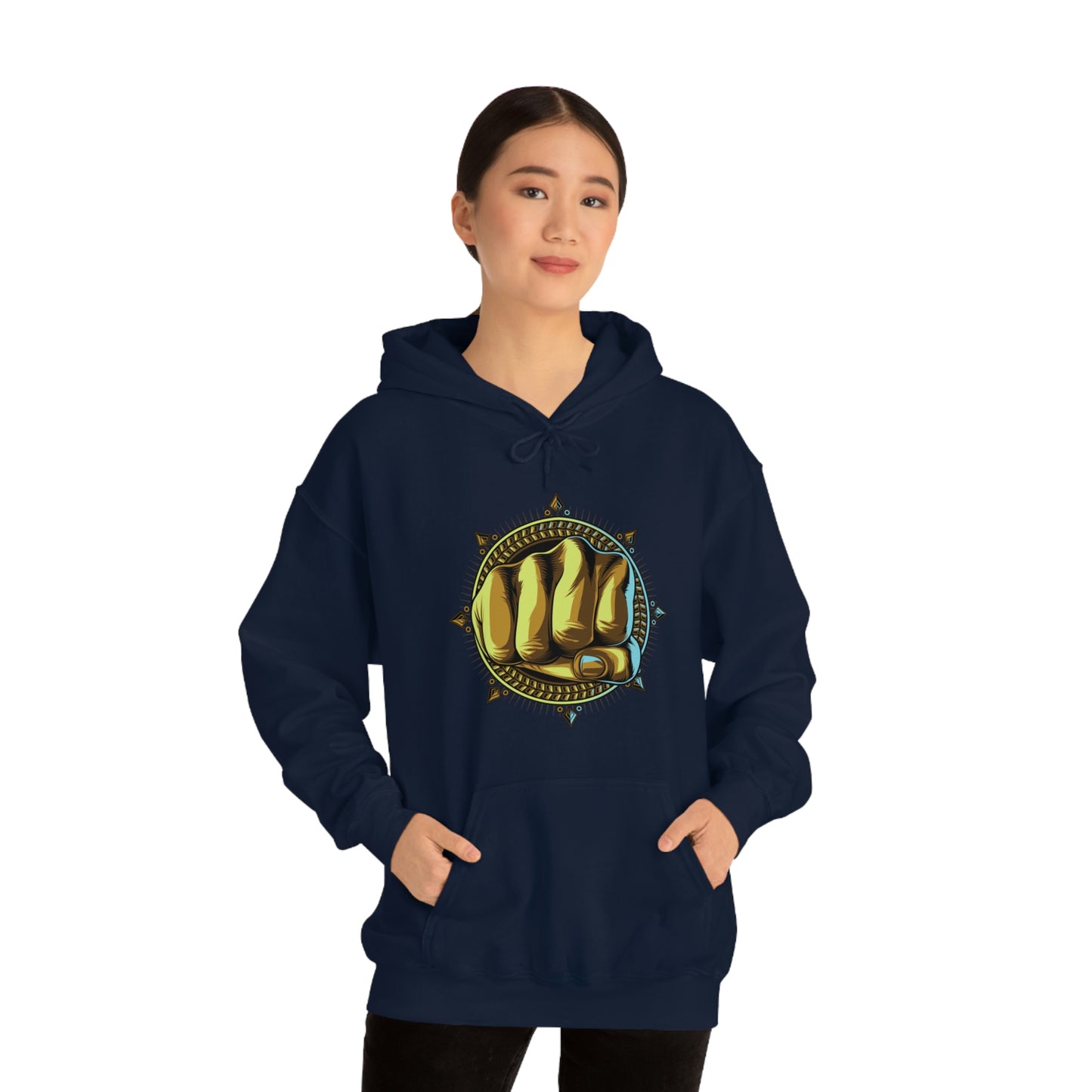 Golden Fist Unisex Heavy Blend™ Hooded Sweatshirt