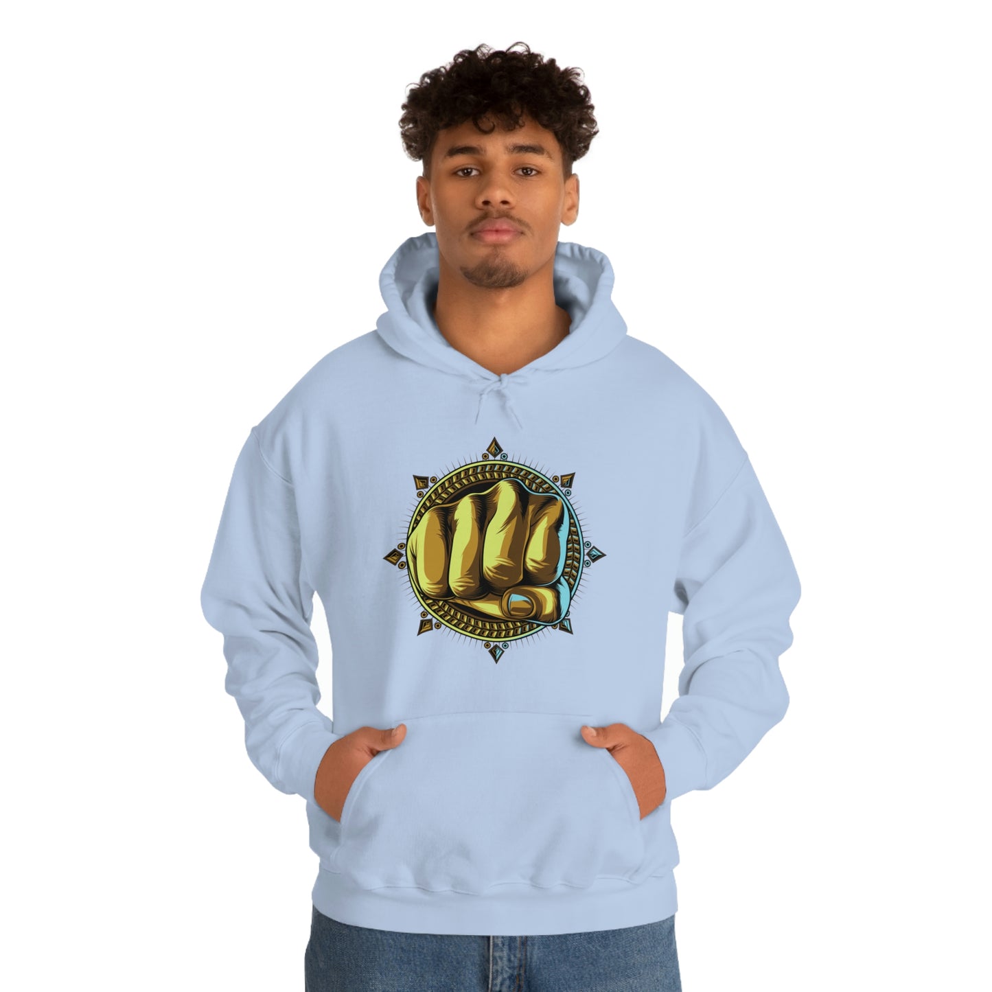 Golden Fist Unisex Heavy Blend™ Hooded Sweatshirt