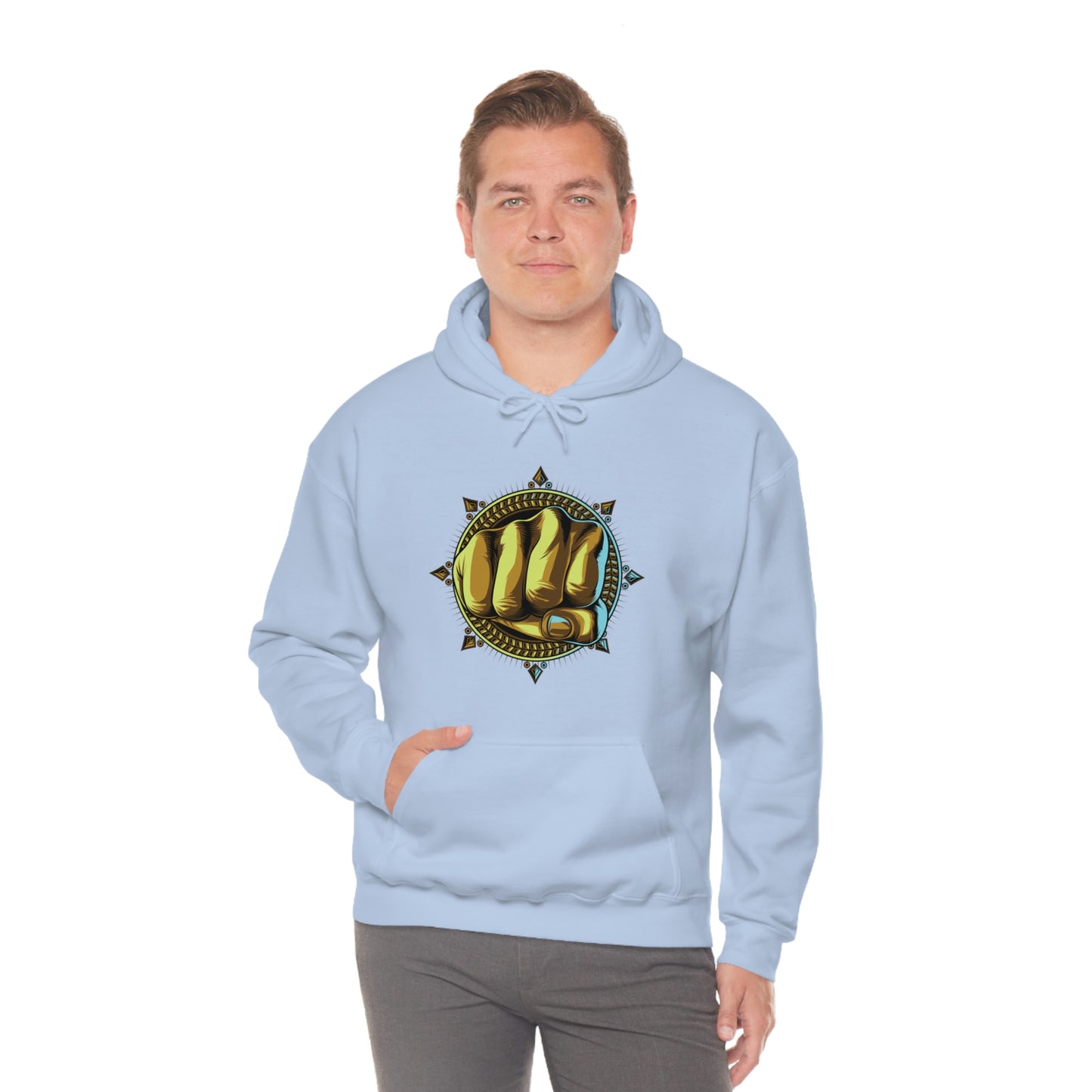 Golden Fist Unisex Heavy Blend™ Hooded Sweatshirt