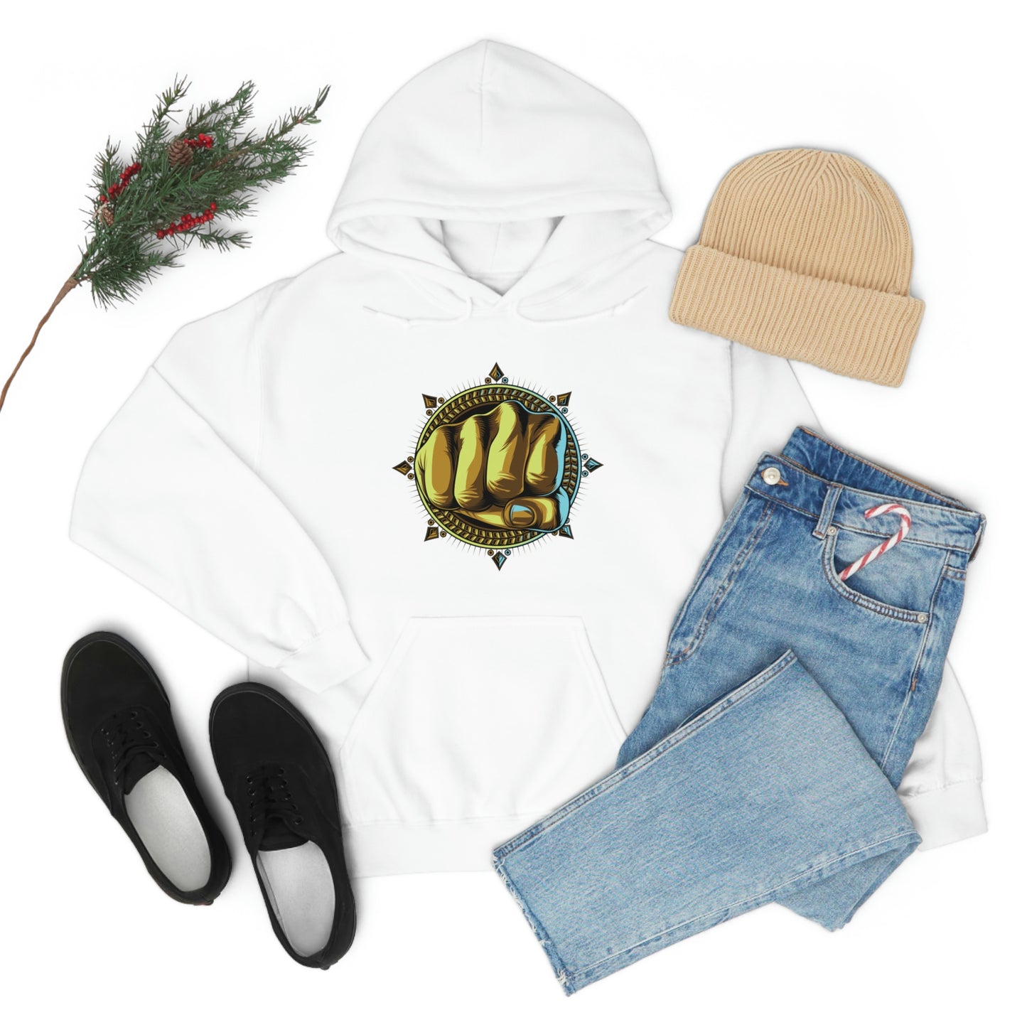 Golden Fist Unisex Heavy Blend™ Hooded Sweatshirt