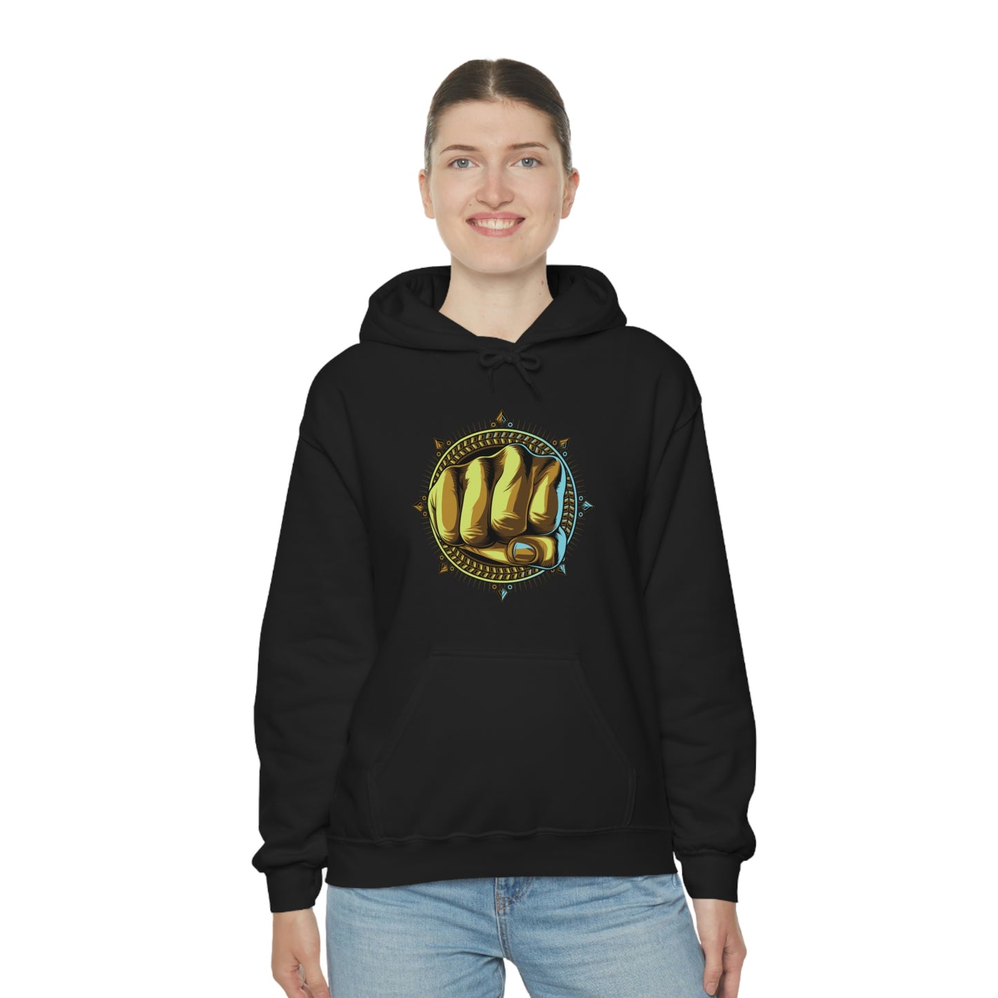 Golden Fist Unisex Heavy Blend™ Hooded Sweatshirt