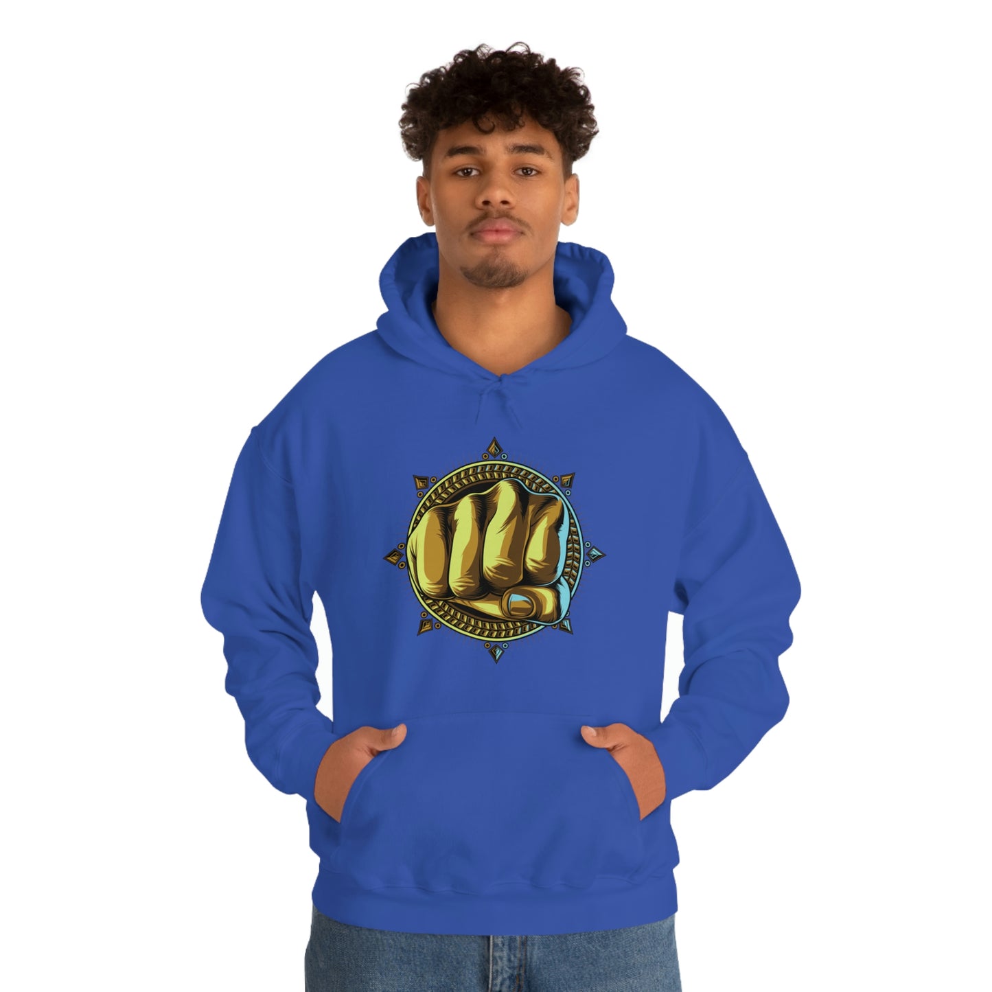 Golden Fist Unisex Heavy Blend™ Hooded Sweatshirt
