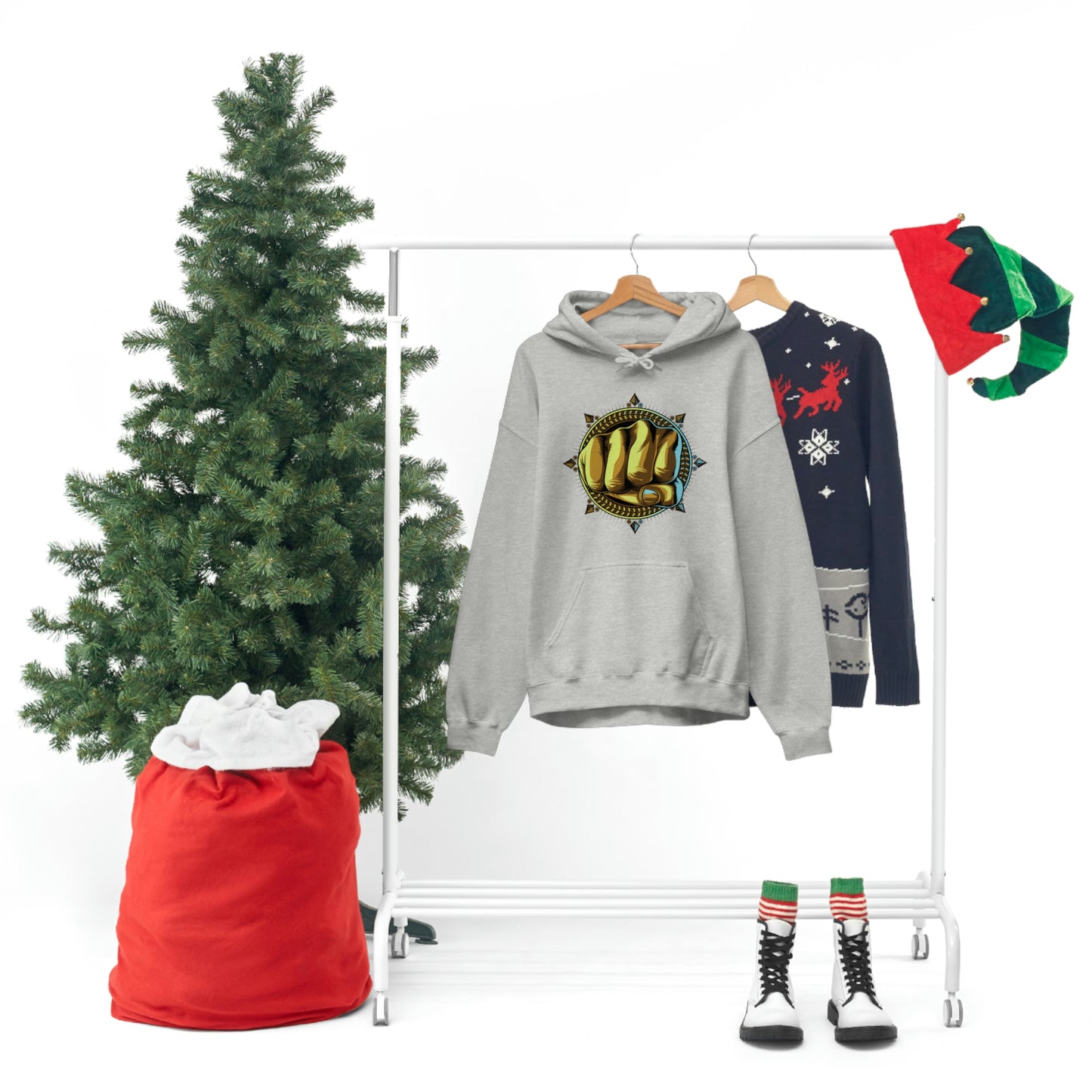 Golden Fist Unisex Heavy Blend™ Hooded Sweatshirt
