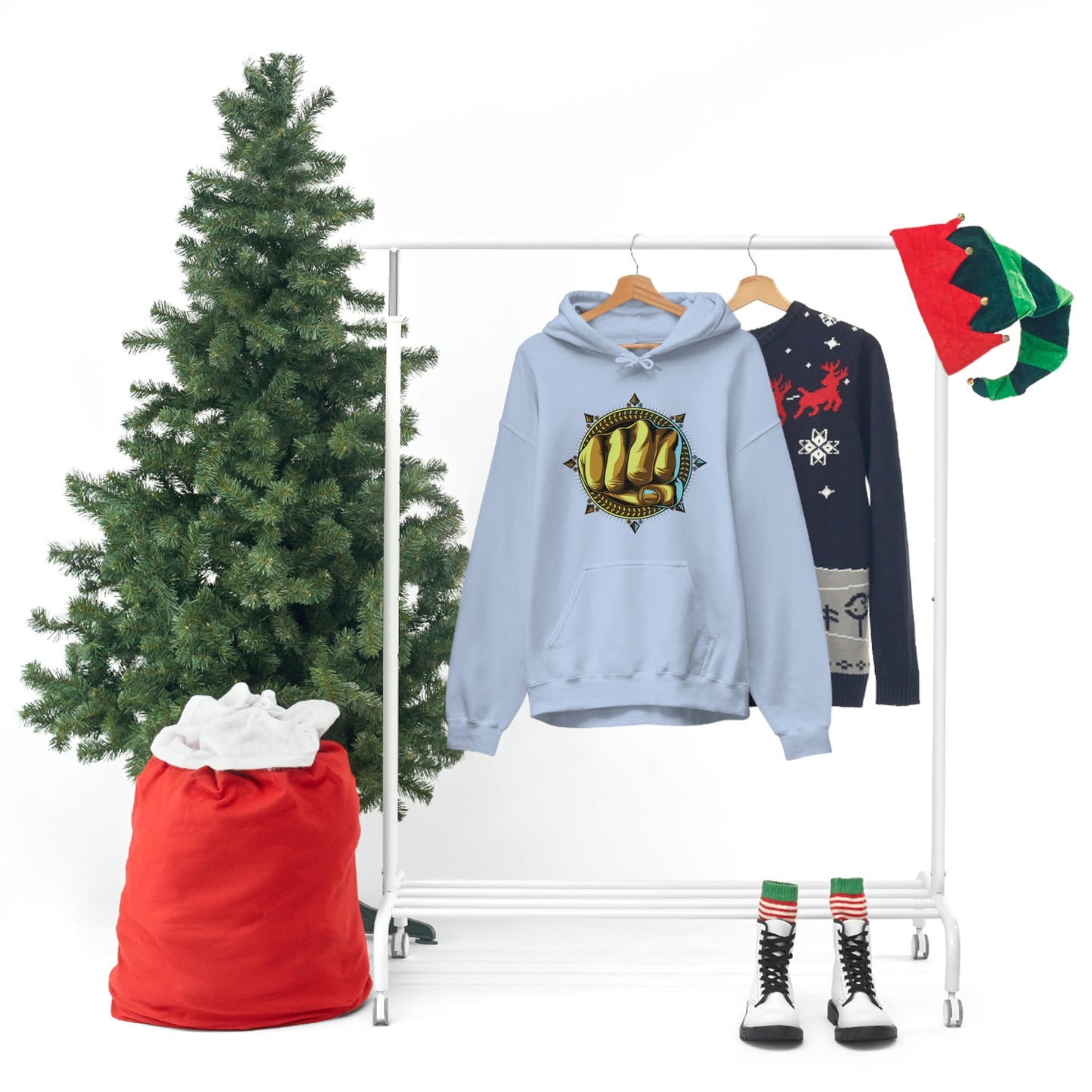 Golden Fist Unisex Heavy Blend™ Hooded Sweatshirt