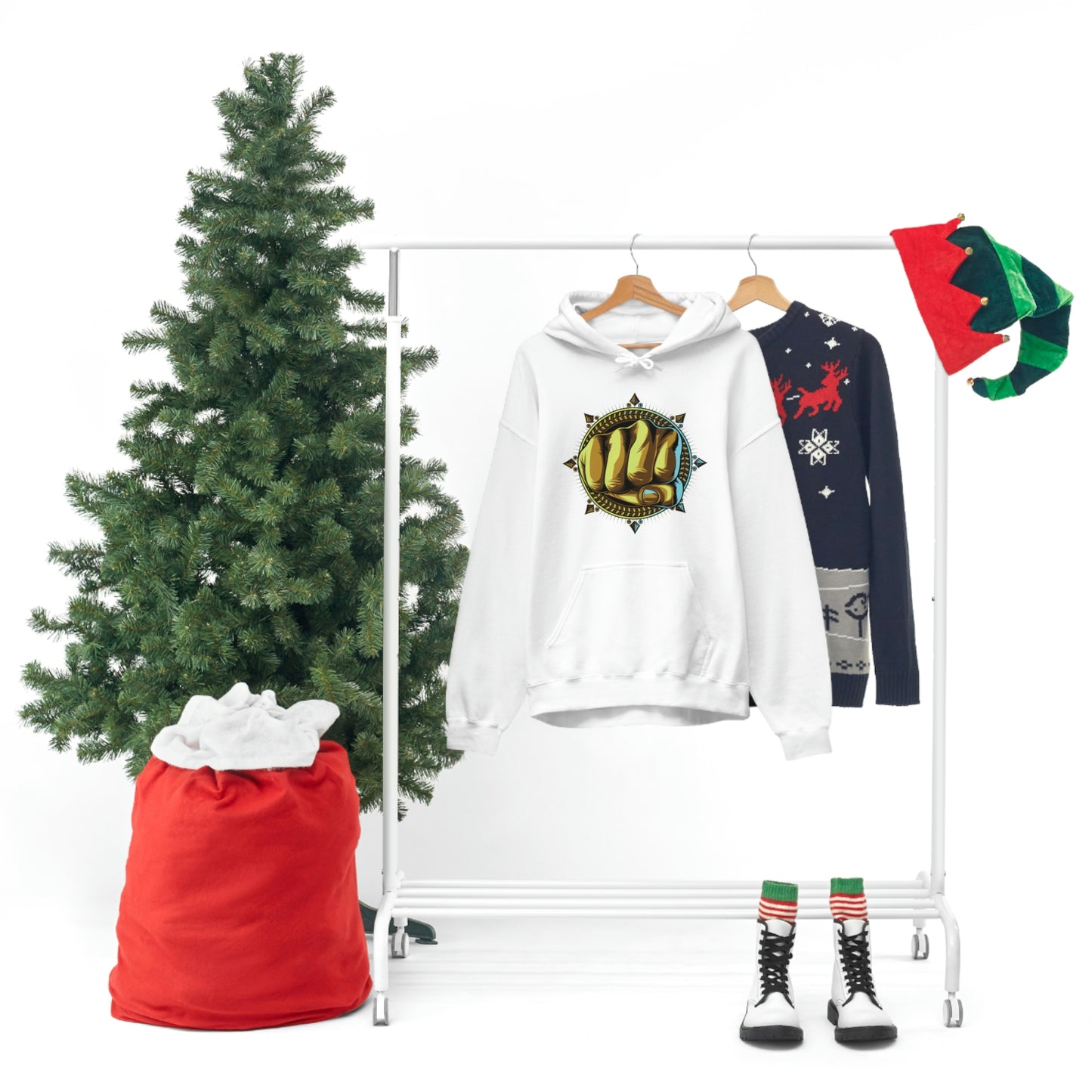 Golden Fist Unisex Heavy Blend™ Hooded Sweatshirt