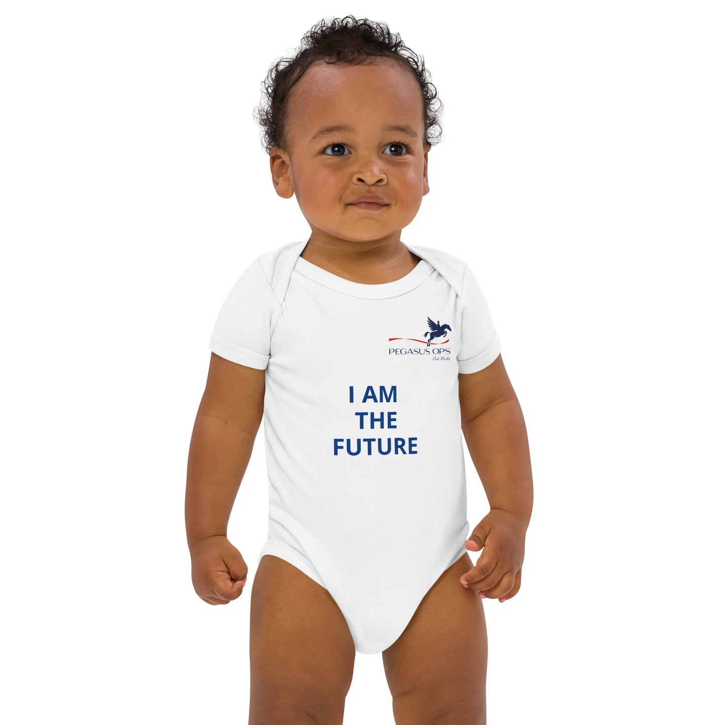 Organic cotton baby bodysuit